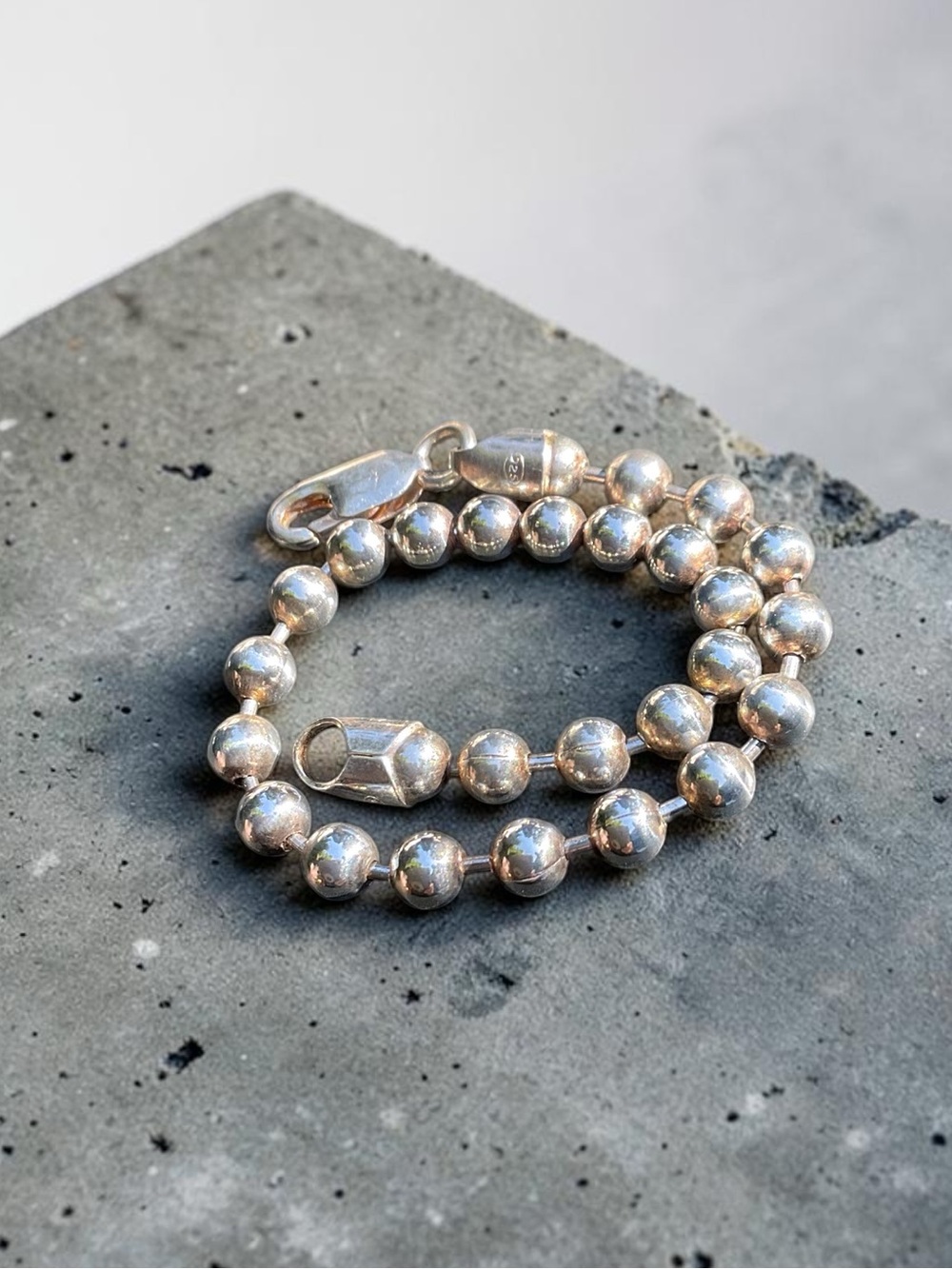 🌺Sterling Ball Chain Bracelet